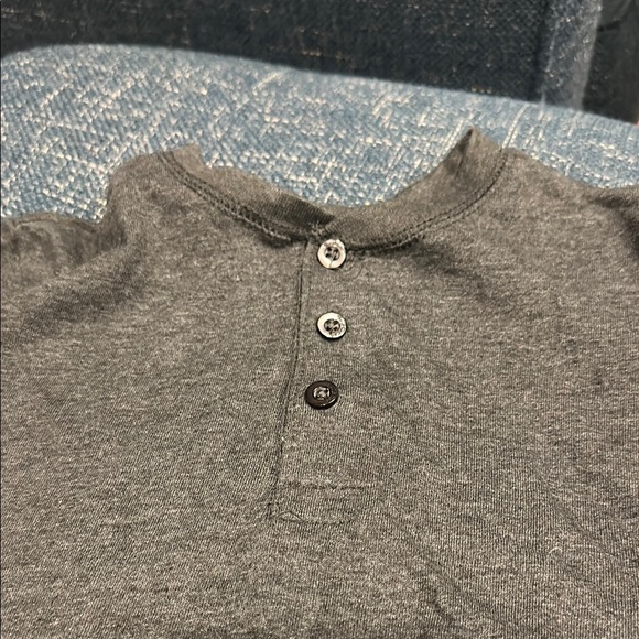 Kids Joes Jeans Grey Henley Shirt - Picture 3 of 5